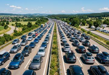 Ferienstart in Baden-W&uuml;rttemberg: wenn die A5 zum Parkplatz wird