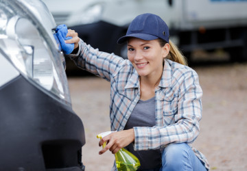 Herbstferien-Check: PKW-Waschstraße für Wohnmobile